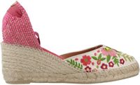 Toni Pons Geborduurde espadrilles met sleehak voor dames | CASTELL