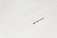 Horizon ARRMA Vendetta Wing Set Clear