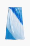 Desigual Vrouwenrok Repris Fal Blue S
