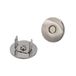 first4magnets magnetische handtas sluiting sluiting voor handwerk en textiel, zilver, 1 paar
