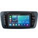 autoradio 7-inch HD avec CarPlay et Android Auto, Bluetooth, GPS, égaliseur, commande au volant et connexion USB, adapté pour Seat Ibiza IV (6J) années de modèle 2009-2015