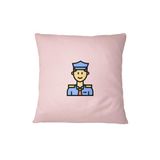 Bona Basics Decoratieve kussenhoes Lichtroze 45x45 cm