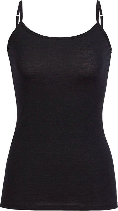 Icebreaker Siren Cami Top Dames - Zwart - Maat L