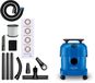 Nilfisk Multi I 12 DIY Edition Aspirateur eau et poussière 1100W - Aspirateur eau 12L avec adaptateur d'outil, embout de perçage et 4 sacs poussière en polaire