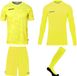 Uhlsport Prediction Bundle Keeperset Heren - Fluogeel / Zwart | Maat: M