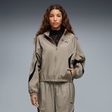 PUMA Sport Relaxed geweven jas voor Dames, Grijs, Maat XS