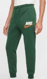 Nike Club Fleece Heren Fleece Joggingbroek Groen Maat S