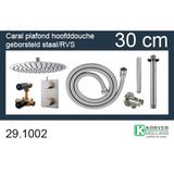 Wiesbaden One-Pack Inbouwthermostaatset - Rond - Type 203 GS - 30cm