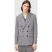 AllSaints Orpheus Blazer Machine Grey Taille: 38