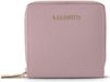 Lazarotti Bologna Leather Zip Wallet With 6 Card Slots Pink