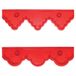 JEM Set van 2 DEEP FRILLS Border Design Cutters Icing Sugarcraft Cake Decoration