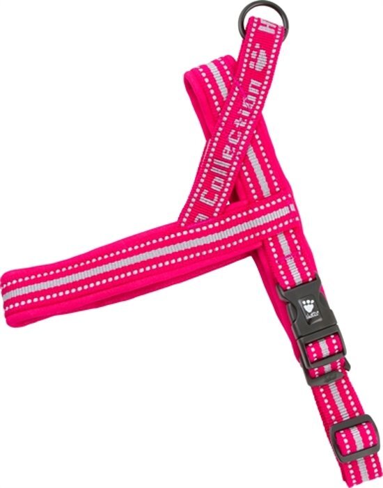 Hurtta tuig voor hondje padded gevoerd fuchsia 55 cm