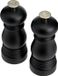 Markenlos Shenzhen Haorui Industrial Technology Co., Ltd. Salt and Pepper Mill Set - 11 cm, 2 Pieces, Matt Black Classic