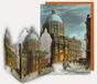 Berliner Schloss Calendrier de l'Avent pour la table avec carte postale et enveloppe