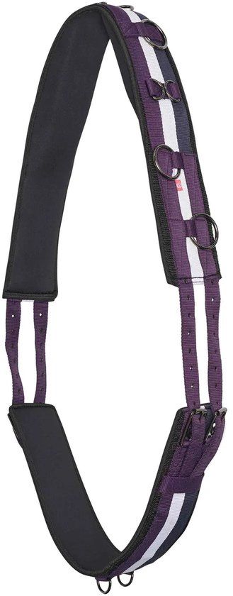 Imperial Riding Nylon paardencolleté Deluxe Extra Cob Zwart Bes/Wit/Navy