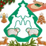 Tescoma Kerstkoekjes Opvallend: kerstboom, engel, rendier, schaap