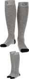 Apollo Skisokken Kind Plain Unisex Grijs 35/38 2-Pack