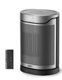 Dreo Atom 318 Binnen Zwart, Zilver 1500 W Ventilator elektrisch verwarmingstoestel