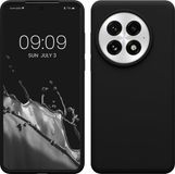 kwmobile telefoonhoesje geschikt voor OnePlus 13 - Hoesje met siliconen coating - Smartphone case in zwart