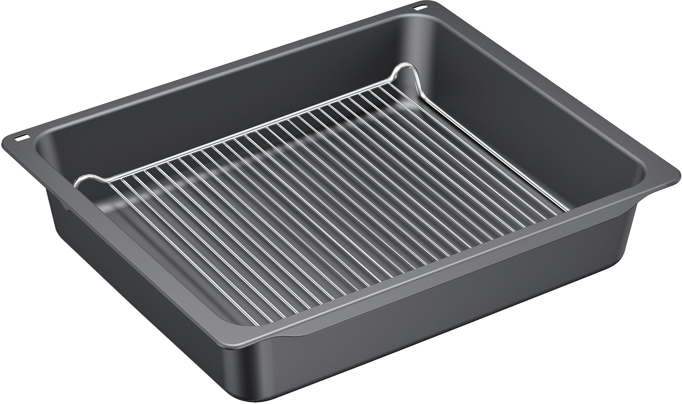 Bosch HEZ633070 Oven Accessory - Black, Silver Steel