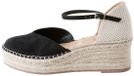 Next - Dames - Espadrilles met sleehak en gesloten neus - Zwart