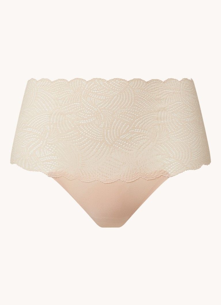 Chantelle One-size-fits-all high waisted slip met kant