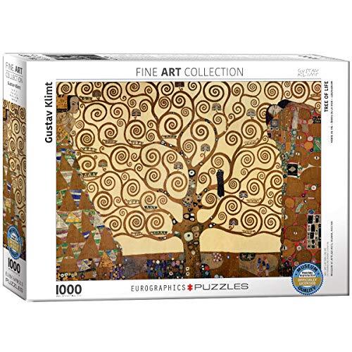 Eurographics Levensboom door Gustav Klimt 1000-delige puzzel