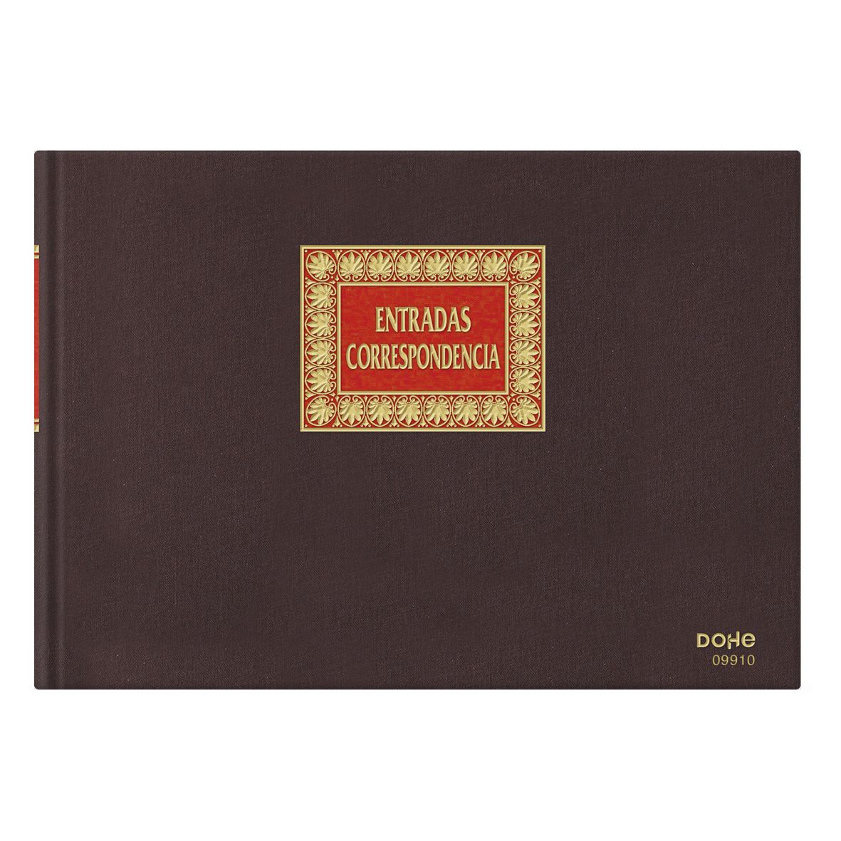 DOHE 09910 Accountant Form & Book - 100 Pages - Burgundy