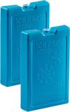 Plasticforte Koelelementen van 1000 gram - 2x stuks - blauw