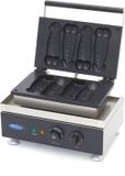 Maxima Horeca Wafelijzer - 4 Stuks - Penis Wafel - Enkel - Rvs