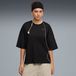 Puma T-shirt à manches courtes oversize Noir M Femme