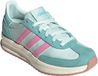 Adidas Dames Run 70s 2.0c Sneaker JR2424 Retro Stijl Lichtblauw/roze