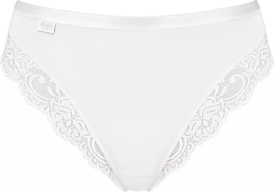 sloggi Romance Dames Tai slip met kant - Wit - Maat 40