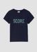 s.Oliver T-shirt met print op voor- en achterkant