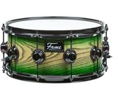 Fame Fortress Snare 14"x6,5" Green Burst - Snare drum
