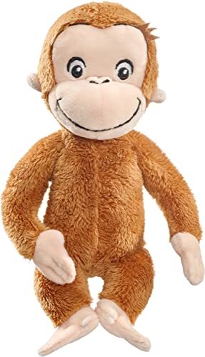 Schmidt Spiele Coco de nieuwsgierige AFFE, Coco, pluche figuur 17,5 cm