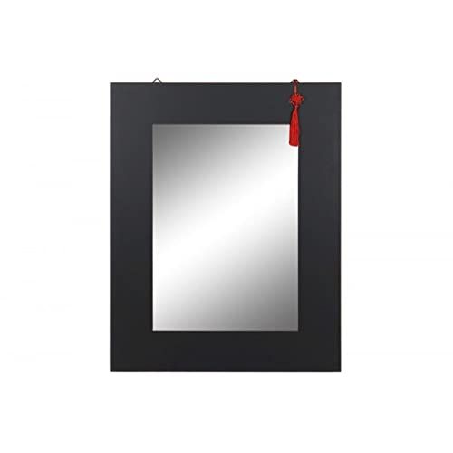 DKD Home Decor Wandspiegel blauw rood sparren MDF (70 x 2 x 90 cm) - 8424001912469