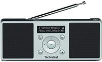 TechniSat 0000/3916 DIGITRADIO 1 S - draagbare stereo DAB-radio met oplaadbare accu (DAB+, FM, luidspreker, hoofdtelefoonaansluiting, favorietengeheugen, OLED-display, 2 W RMS) zilver/zwart