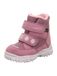 SUPERFIT Snowboots 'Husky 1' mauve / rosa / wit