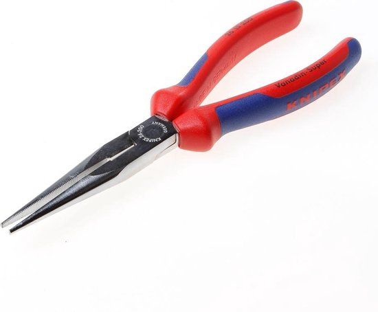 Knipex 26 15 200 Telefoontang Recht + Zijsnijder 200mm