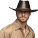 Boland Hoed cowboy Outback Bruin - 58 cm