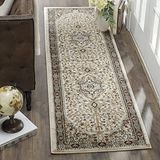 Safavieh Lyndhurst Collectie Laagpolig Tapijt, Crème/Beige, 69 x 244 cm