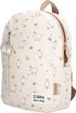 Zebra Trends Mike&Molly Rugzak - Kinder Rugtas - Schooltas - Crème