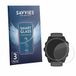 Savvies 3 Stuks Screenprotector voor Garmin Tactix 8 Amoled Cerakote (51 mm) - Transparant