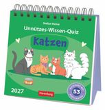 Unnützes-Wissen-Quiz Harenberg Unnützes-Wissen-Quiz Katzen Premium-Postkartenkalender 2027
