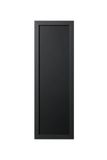 Bi-Office Blackboard Back2Chalk Essentials, krijtbord met zwart mat MDF-frame, 20 x 60 cm