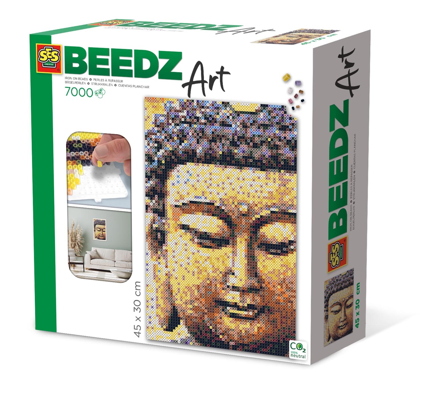 SES Creative Beedz Art - Boeddha 7000