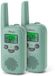 Alecto Talkie-walkie - Set van 2 - Oplaadbaar USB-C - 6 km bereik - Talkie-walkie pour Enfants - FR10GR - Vert
