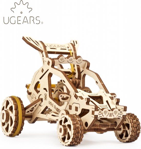 Ugears Houten 3D Model - Woestijnbuggy