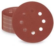 Disques de ponçage 400 Grit - 125 mm avec 8 trous - Set de 100